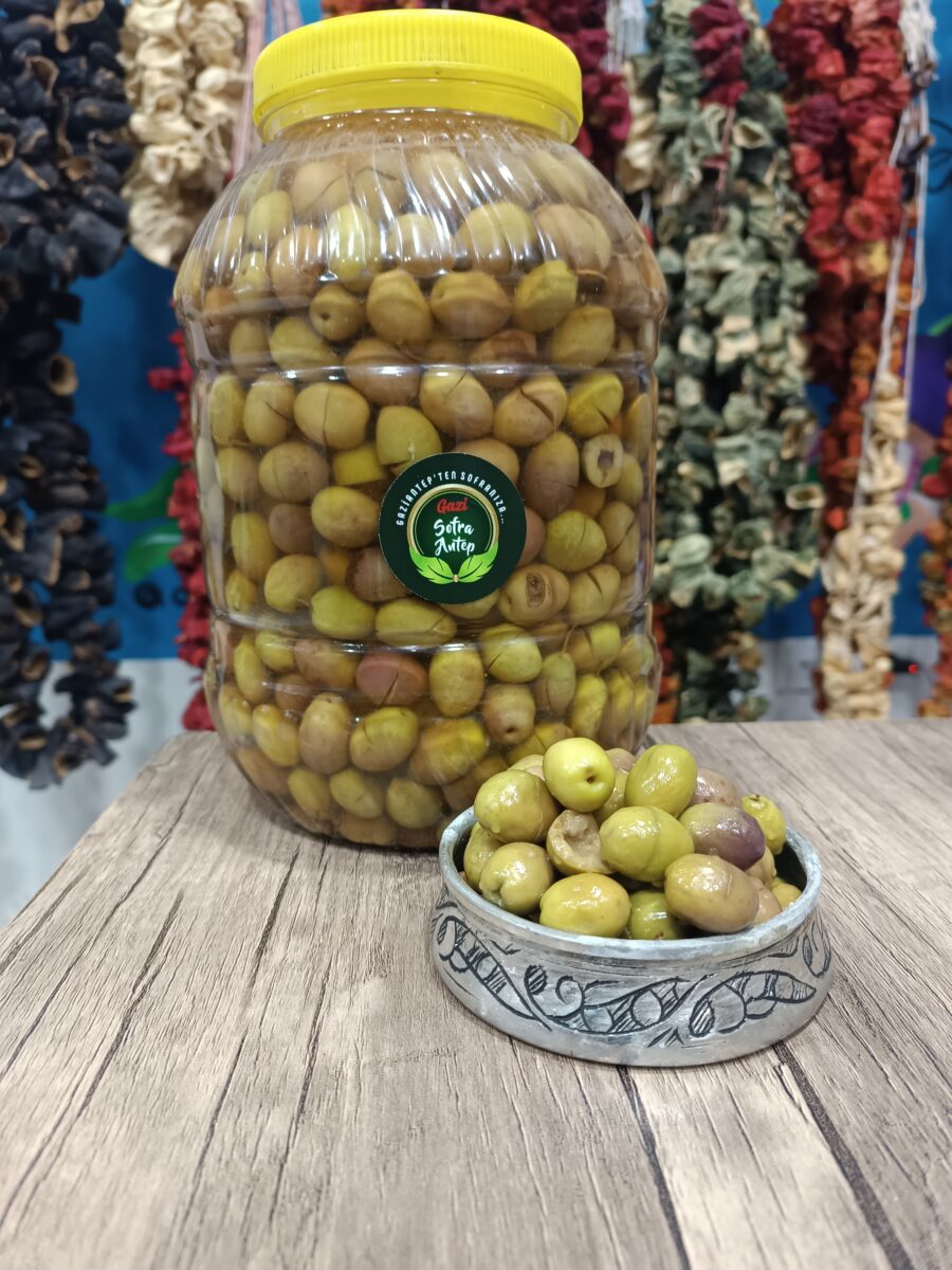 Yeşil Zeytin Çekirdekli 5lik Pet